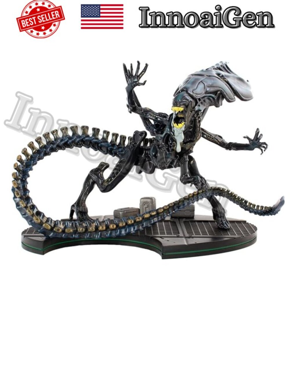 Eaglemoss Alien Queen Xenomorph Figure Aliens Movie Monster Statue Collectible